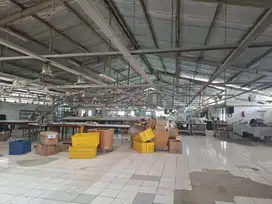 Gudang Ex Garment Ada Kantor, Mess Kary di Dadap Tangerang