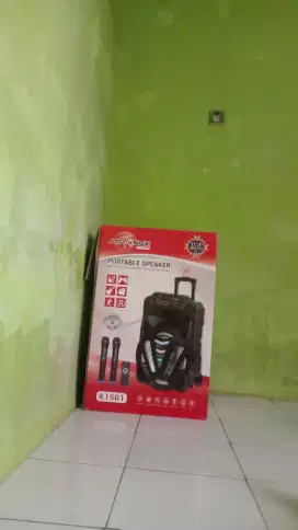 Portable speaker advance