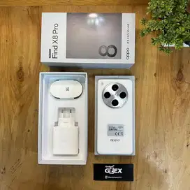 Oppo Find X8 Pro 5G Pearl White Like new garansi resmi oppo indonesia