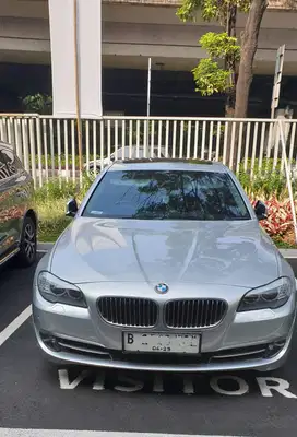 BMW 520i-AT, Silver, 2013