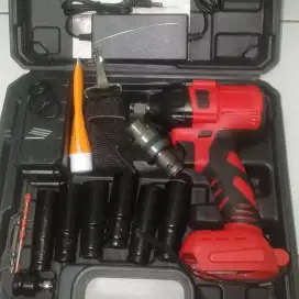bor impact wrench set kondisi baru mirip jld torsi 350nm