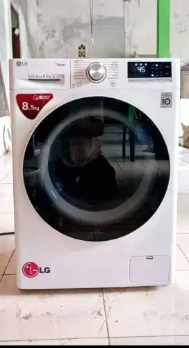 Mesin cuci Lg inverter 8,5kg touchscreen smart
