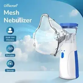 Alat Terapi Pernapasan Inhaler Nebulizer 2 Power Supply