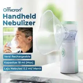Alat Terapi Pernapasan Handheld Nebulizer Inhaler Atomizer Versi Recha
