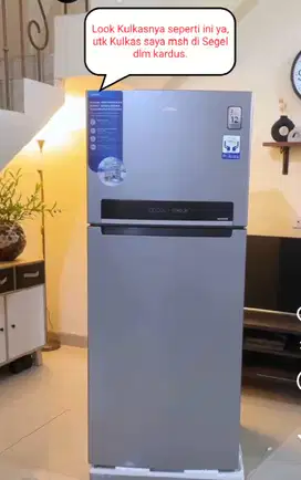 Kulkas 2 Pintu merk Midea MDRT611EVD5OID