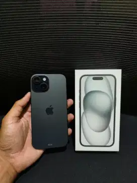 iPhone 15 128GB Black New iBox hanya open garansi