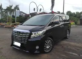 Toyota Alphard 2.5 G ATPM Pilot Seat 2018 2017 Hitam Service record