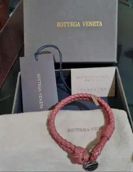 Bottega Veneta Double Velvet Red size S/M fullset ORIGINAL jarang pake
