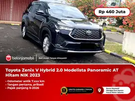 [LOW KM] Toyota Zenix V Hybrid 2.0 Modelista Panoramic AT Hitam 2023/2
