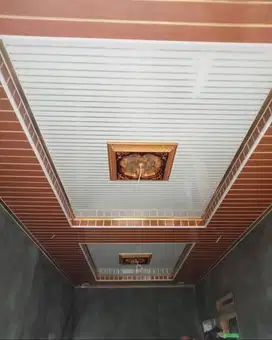Sekat Plafon Partisi PVC GRC Gypsum Jasa Tukang Pasang Wall Moulding
