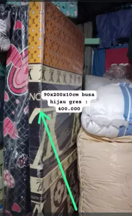 Kasur busa gres 90x200x10cm