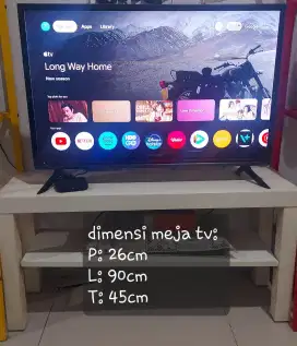 TV komplit dgn meja dan xiaomi tv box