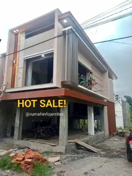 Rumah Bangunan Baru Cocok untuk Kantor di Jl Kasuari Gebang