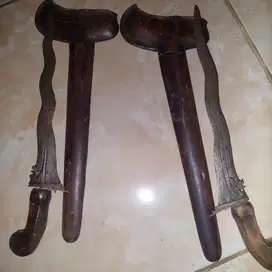 Keris nogo sosro/rojo dan keris singo barong