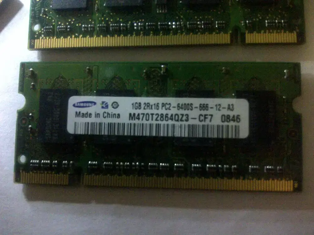 Sodim ram laptop 1gb ddr2