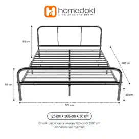Divan besi 120×200cm homedoki