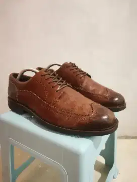 Sepatu Kantor TIMBERLAND/ Size 44/ Kulit/ Coklat Kemerahan ( ORIGINAL)