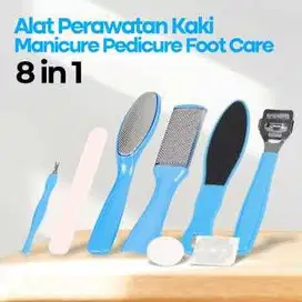 Alat Perawatan Kaki Manicure Pedicure Foot Care 8 in 1