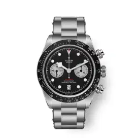 Tudor Heritage Blackbay Black Bezel Chronograph Bracelet 41 mm - New