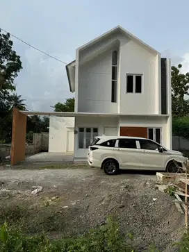 Rumah model scandinavian , ceiling tinggi setara 2 lantai