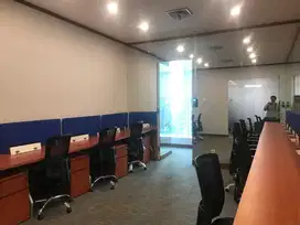 Disewakan Ruang Kantor Office Area SCBD Equity Tower Full Furnished