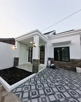 Rumah cantik mewah 1lantai lokasi dalam perumahan depok