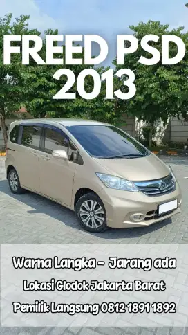 Honda Freed PSD Facelift 2013 Kuning Metalik