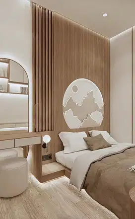 interior desain kitchen set kamar set wardrobe lemari backdrop tv