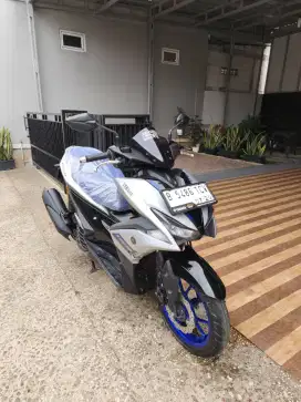 Bissmillah dijual motor Yamaha aerox R 2019 istimewa