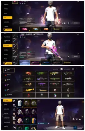 Akun ff spek SG Reaperr!!