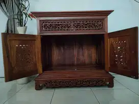 Lemari Pajangan / Side Board Jati