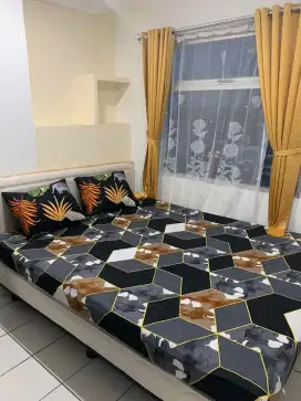 jual cepat termurah apartemen grand asia afrika GAA 2 BR furnished