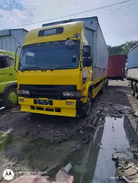 DIJUAL TRUK WING BOX MITSUBISHI FUSO 6D22 MATA KUCING Seri.55 TH.1998