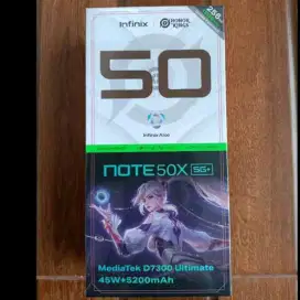 BARU SEGEL! 5G TERMURAH TERKENCANG INFINIX NOTE 50X 5G+ GARANSI RESMI