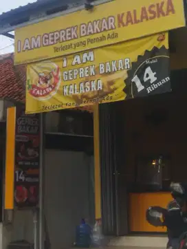 Peluang usaha rumahan yang dahsyat I Am Geprek Bakar terlaris
