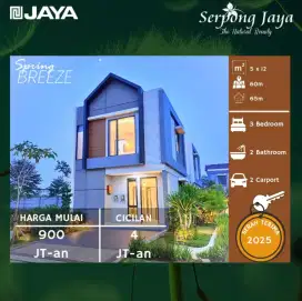 New Type Serpong Jaya Dekat mall, Dekat Stasiun, Dekat Toll