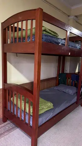 RANJANG TINGKAT kayu JATI ASLI BekaS