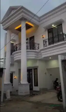 MEGAH !! RUMAH GRESS MODERN KLASIK DI GALAXY