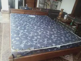 Dipan jati+springbed
