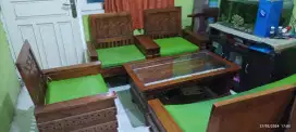 Meja kursi tamu + Meja kursi makan