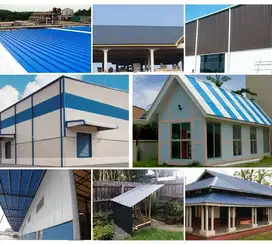 Atap Upvc dan Pagar Brc