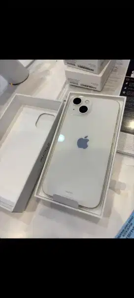 DIJUAL I-PHONE 13 128 GB ( Baru)  PUTIH