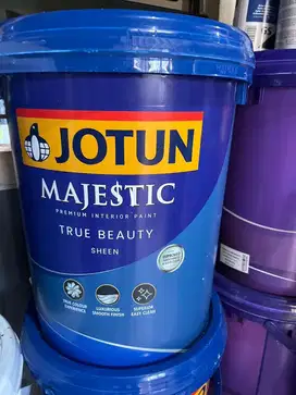 Cat premium jotun buat dalam 28kg hasil kilap