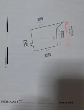 Jual tanah Jl. Kemang VI JakSel bbrp langkah ke Lippo Mall Kemang