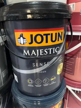 Cat premium jotun 28kg warna putih hasil kilap gratis ongkir