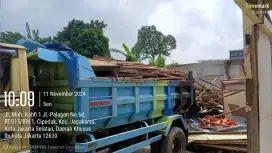 sampah jasa buang puing sampah2 proyek
