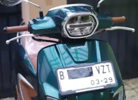 ( ABS tipe tertinggi ) KM 981 perak , Honda Stylo 160 ABS 2024 stailo