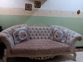 Preloved kursi sofa jati mewah kokoh