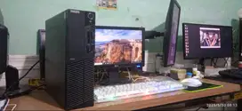 1 Set lengkap, Komputer Intel core i5 + Monitor 16 inch