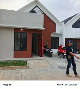 Rumah cluster scandinavian cash KPR di kota Depok